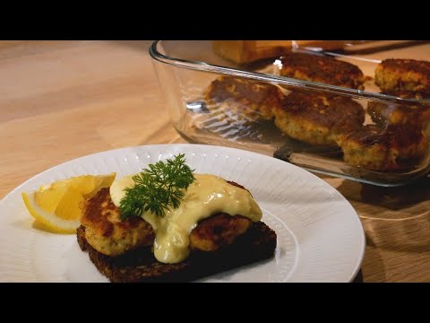Boulettes de poisson scandinaves de cabillaud - Boulettes de poisson danoises - Recette # 297