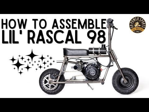 Unboxing & Assembling the Lil Rascal 98 Mini Bike Kit