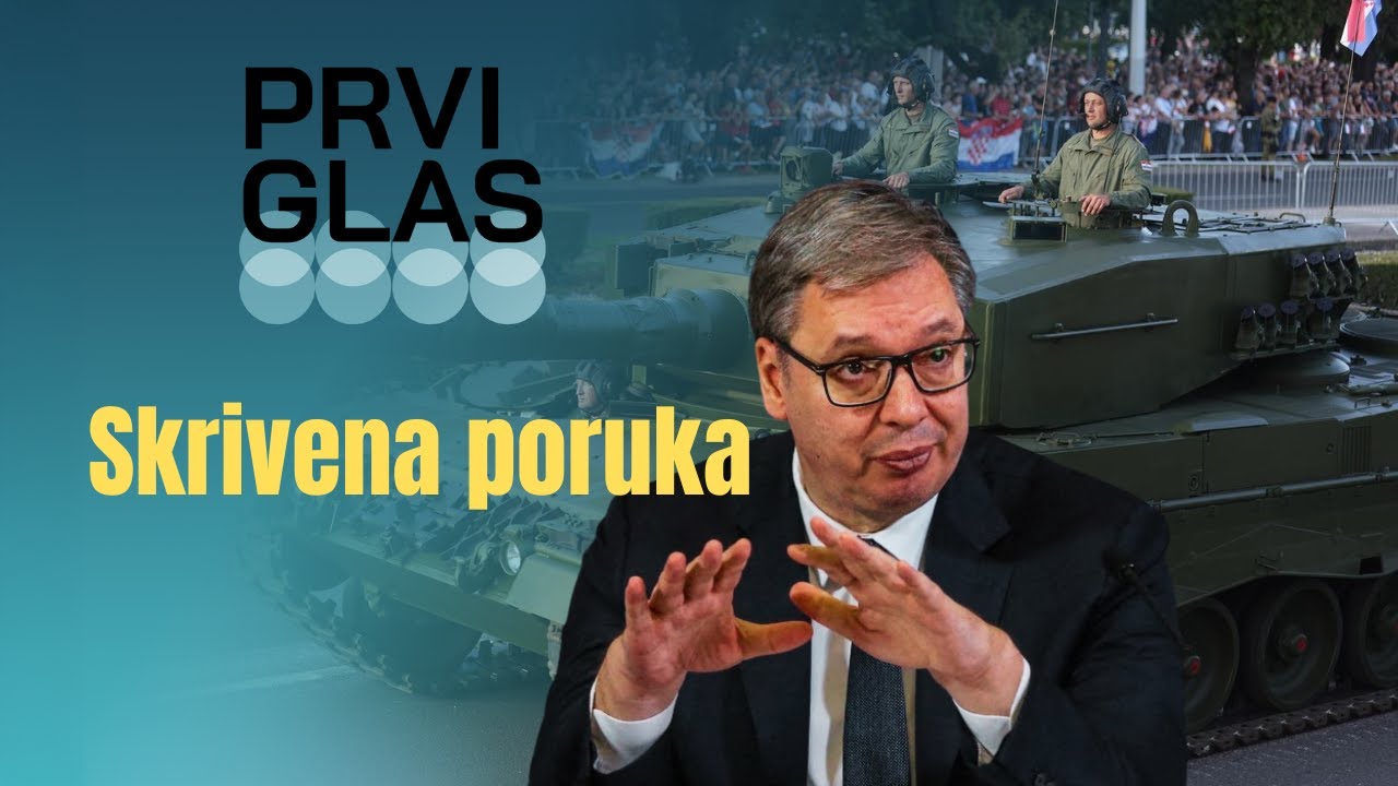 Vučić hvali hrvatske tenkove: Poruka je jasna