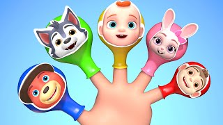 Família dos Dedinhos | Canção Infantil  - Músicas Infantis | Leo em Português