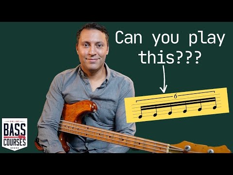 The Most Impressive Rhythm For Bass [1/16th Note Triplets]