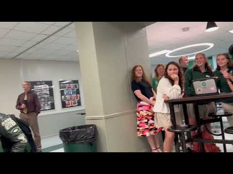 Bishop Gorman Students React to Announcement of New Pope!