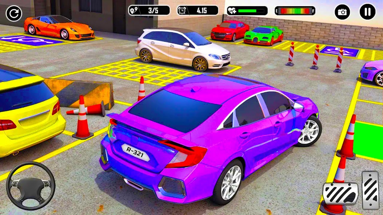 Modern Car Parking - 3d driving android games - #gameplay #cargame