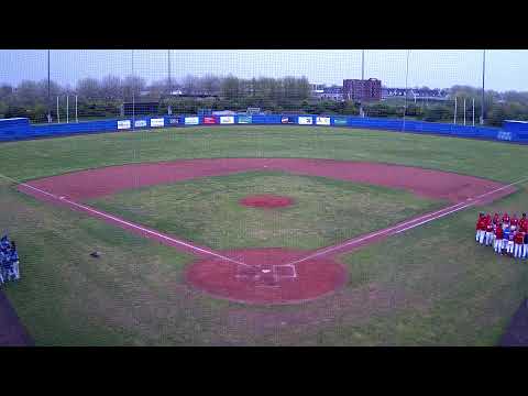 Honkbal: Hoofddorp Pioniers H2 vs Euro Stars H1