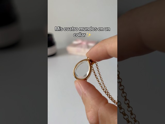 Vídeo relacionado con Chaks - Collar Miércoles, collar oficial con colgante, joya con piedras negras, accesorios para góticos y cosplay