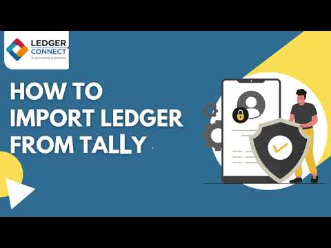 Manually import Tally ledgers from Tally to LedgerConnect