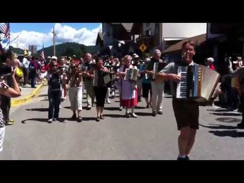 The Accordion Parade in Leavenworth, WA
