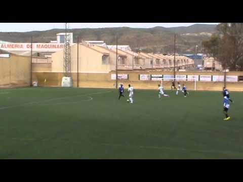 A.D HUERCAL . gol del ruzzo