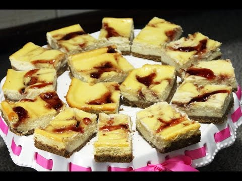 BARRITAS DE CHEESECAKE Video