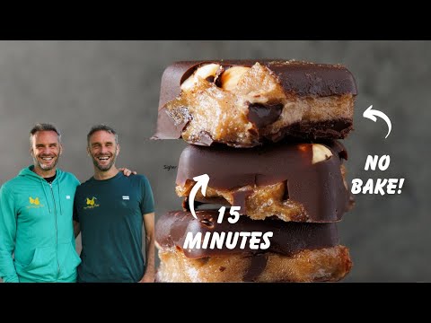 Healthier Hazelnut Caramel Bites (No-Bake, 5 Ingredients, 15 minutes!