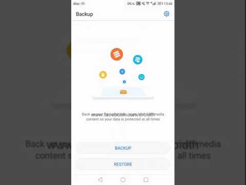 [Huawei Backup App] backup/restore from Backup App (มาดูวิธีใช้ App Backup ของ  Huawei)