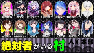 【せぃが君視点】Vtuber人狼『絶対者がいる村』【 #人狼本部 】 #人狼vtuber #初心者