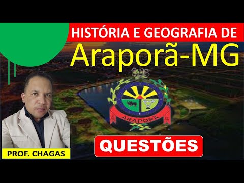 CONCURSO ARAPORÃ-MG/RESOLUÇÃO DE QUESTÕES/Prof. Chagas Sousa