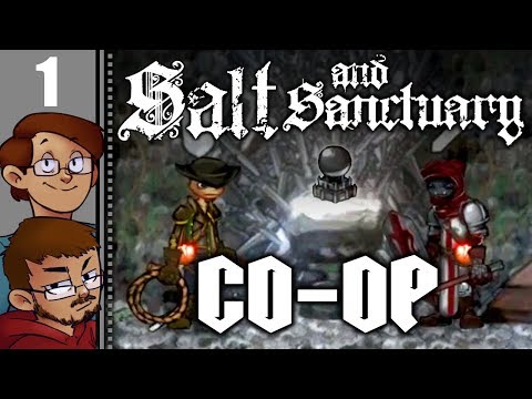 Let's Play Let's Play Salt and Sanctuary Co-op Part 1 - The Sodden Knight