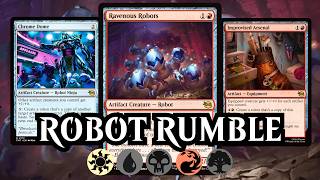 Boros Robots is STRONG and FAST! | MTG Arena Standard Boros TMNT
