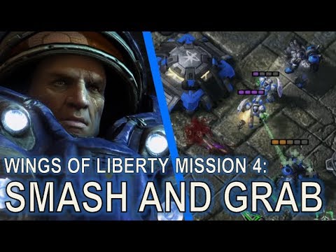 Starcraft II: Wings of Liberty Mission 4 - Smash and Grab
