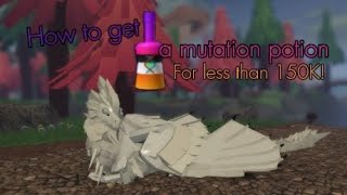 How to get a mutation potion for less than 150K using alchemy! - Roblox Dragon adventures