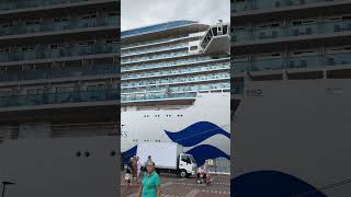 Majestic Princess up close #cruising #princesscruiseship #majesticprincess