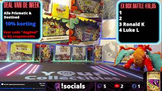 🔴Pokemon TCG Livestream & giveaways🔥New End of The Monster