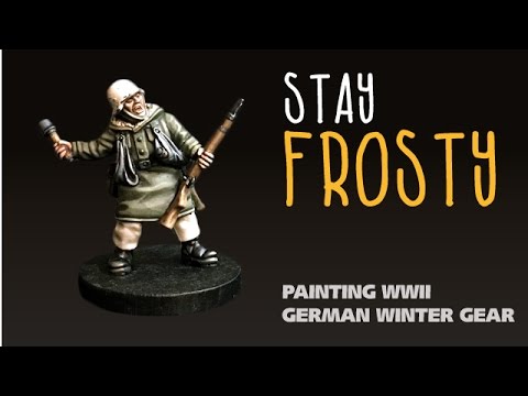 Stay frosty: Painting WWII German winter gear