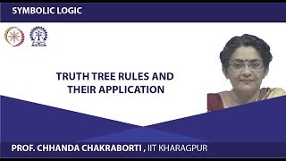 Truth Tree Rules and their Application