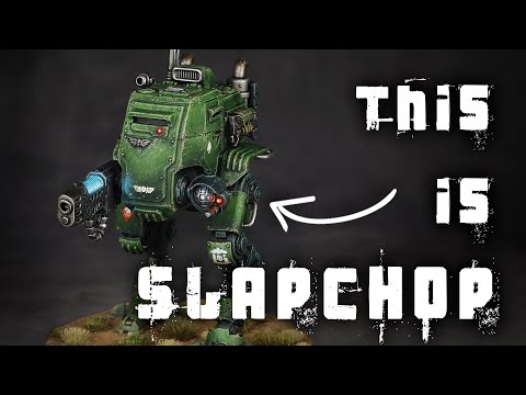 Can you paint vehicles with SLAPCHOP? NO AIRBRUSH