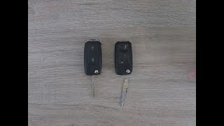VW T4 Funkschlüssel/Klappschlüssel/Schlüssel Gehäuse tauschen
