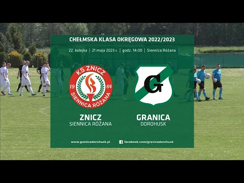 Skrót meczu: Znicz Siennica Różana - Granica Dorohusk 0:5