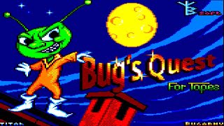 [Amstrad CPC] Bug's Quest For Tapes - Longplay