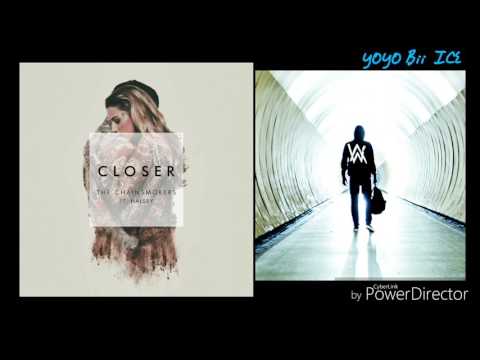 當Faded,CIoser歌曲放在一起會怎樣呢～Faded vs. Closer (Mashup)Alan Walker, The Chainsmokers &YOYO  Bii  ICE