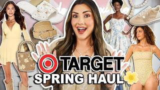*OMG* HUGE TARGET SPRING HAUL 🌸✨ sundresses, denim, swimwear, accessories & MORE! #targethaul 🙌🏼