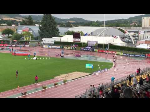 Championnat de France athlétisme 2017 : Finale 400m haies ESM