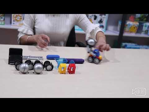 Cooler Stuff Magnetinis konstruktorius mašina video