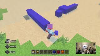 Playing @minecraft on @xbox 🧱👷‍♂️🎮🕹️⛏️