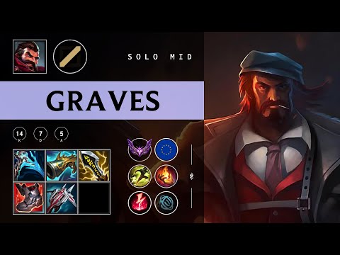 Graves Mid vs Zed - EUW Master Patch 25.23