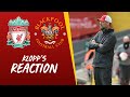 Klopp's Reaction: Elliott, Minamino and aggression | Liverpool 7-2 Blackpool