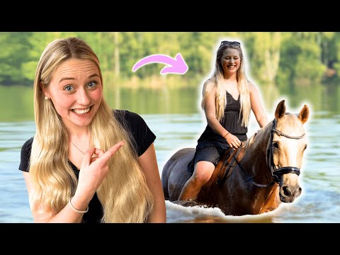 Taking the HORSES to the LAKE!