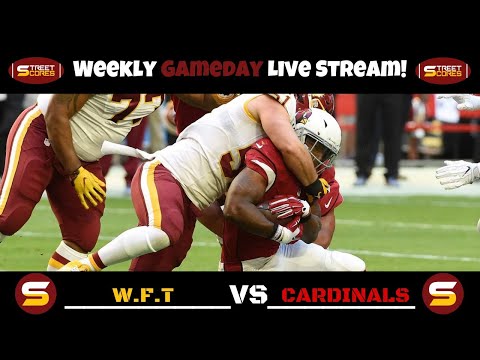 🏈 Washington Football Team vs Cardinals! Week 2 Live Analysis Stream! Pull Up! Talk Trash! 🏈