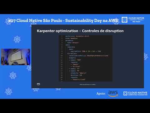 #27 Cloud Native São Paulo - Sustainability Day na AWS