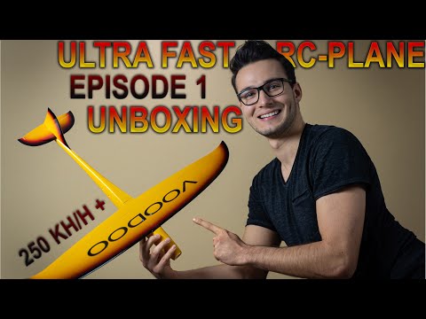 New ULTRA FAST RC-PLANE - Episode 1 - Unboxing - VOODOO