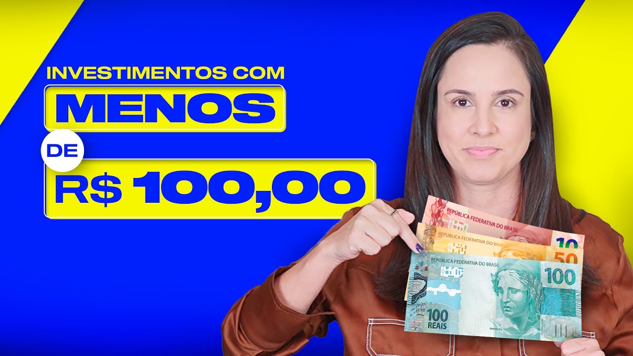 Como INVESTIR com POUCO DINHEIRO! Investimentos com 50 reais, 40 reais e até 10 reais.