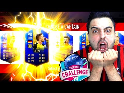 ALMANYA LİGİ TOTS ÇIKTIIII ! 98 REUS ! TOTS FUT DRAFT FİFA 19 !
