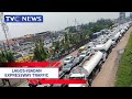 Commuters Share Experiences As  Traffic On Lagos-Ibadan Expressway Spills To CMD Road