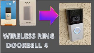 How to Install Ring Doorbell 4 (Wireless)
