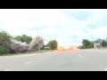 RAW: Moment of shell explosion hit Russian TV crew ...