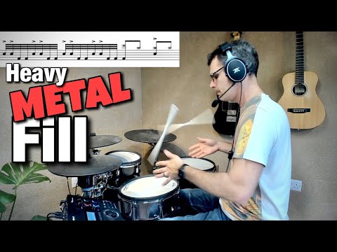 Heavy Metal Fill | Drum Lesson