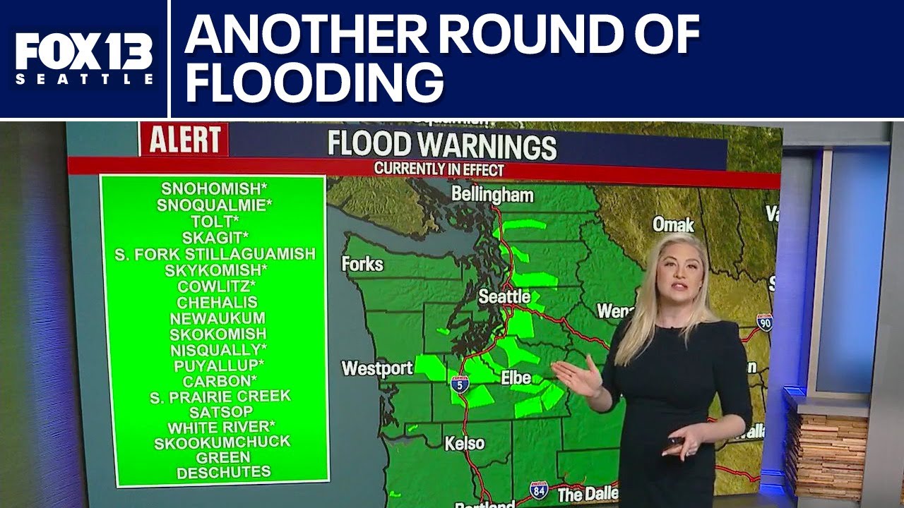 Flood warnings in effect across western WA | FOX 13 Seattle