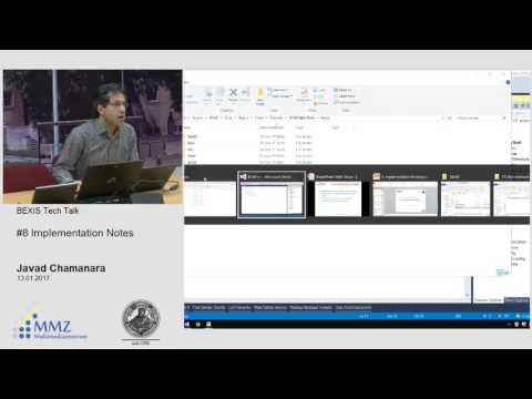 Bexis 2 Tech Talk 8 Implementation Notes