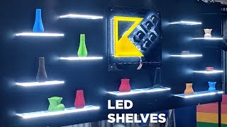 Floating LED Shelves // Complete How to