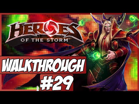 Heroes Of The Storm Walkthrough Ep.29 w/Angel & Ling - Kaelthas!